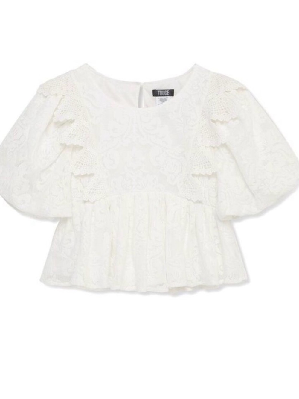 Truce girls lace top